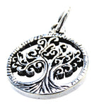 Lebensbaum 213 mit Schlangenkette - Silber