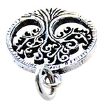 Lebensbaum 213 mit Schlangenkette - Silber
