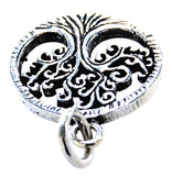Lebensbaum 213 mit Schlangenkette - Silber