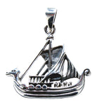 Anhänger 240 Wikinger-Schiff - Silber