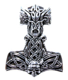 Thorshammer 245 mit Königskette - Silber