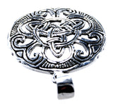 Keltenknoten 254 mit Schlangenkette - Silber