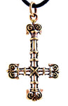 Anhänger 25 Kreuz - Bronze
