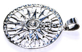 Anhänger 289 Windrose - Silber