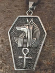 Anubis 207 mit Königskette - Edelstahl