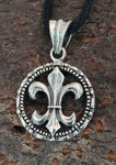 Anhänger 239 Fleur-de-Lis - Silber