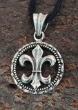 Anhänger 239 Fleur-de-Lis - Silber