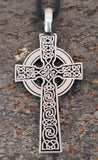 Anhänger 11 Keltenkreuz - Zinn