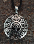 Lebensbaum 324 mit Korbkette - Silber