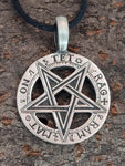 Anhänger 33 Pentagramm - Zinn