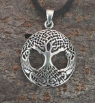 Lebensbaum 92 mit Korbkette - Silber