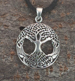 Lebensbaum 92 mit Korbkette - Silber