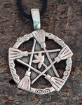 Anhänger 68 Pentagramm - Zinn