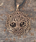 Anhänger 50 A Lebensbaum - Bronze
