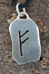 Anhänger 299 Fehu - Silber