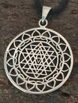 Anhänger 130 Sri Yantra - Silber