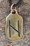 Anhänger 95 Hagalaz - Bronze
