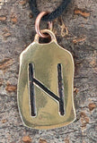 Anhänger 95 Hagalaz - Bronze