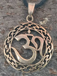 Anhänger 01 Om / Aum - Bronze