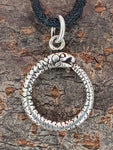 Anhänger 110 Midgardschlange - Silber