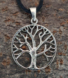 Lebensbaum 249 mit Schlangenkette - Silber
