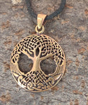 Anhänger 49 Lebensbaum - Bronze