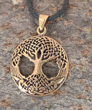 Anhänger 49 Lebensbaum - Bronze