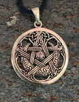 Anhänger 162 Pentagramm - Bronze