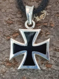 Eisernes Kreuz 39 mit Schlangenkette - Silber