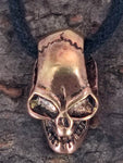 Anhänger 16 Totenkopf - Bronze