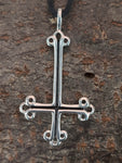 Anhänger 82 Kreuz - Edelstahl