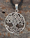 Lebensbaum 89 mit Schlangenkette - Silber