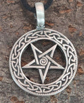 Anhänger 32 Pentagramm - Zinn