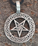 Anhänger 32 Pentagramm - Zinn