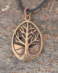 Anhänger 51 Lebensbaum - Bronze