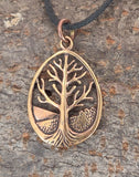 Anhänger 51 Lebensbaum - Bronze