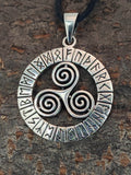 Anhänger 231 Triskele - Silber