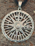 Anhänger 289 Windrose - Silber
