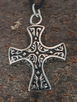 Anhänger 11 Kreuz - Edelstahl