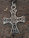 Anhänger 11 Kreuz - Edelstahl
