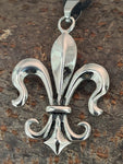 Anhänger 152 Fleur-de-Lis - Edelstahl