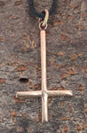 Anhänger 23 Kreuz - Bronze