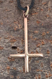 Anhänger 23 Kreuz - Bronze
