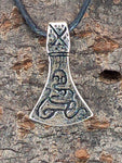 Axt 42 mit Schlangenkette - Silber