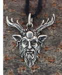 Cernunnos 360 mit Schlangenkette - Silber