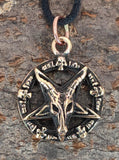 Anhänger 123 Pentagramm - Bronze