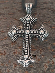 Anhänger 11 A Kreuz - Edelstahl