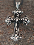 Anhänger 11 A Kreuz - Edelstahl