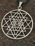Anhänger 131 Sri Yantra - Silber