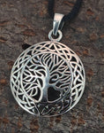 Lebensbaum 93 mit Schlangenkette - Silber
